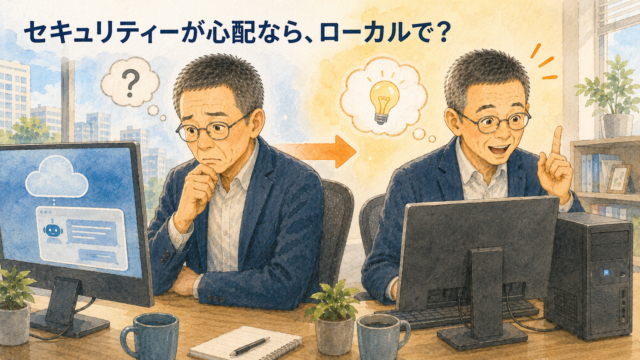 クラウドとローカル