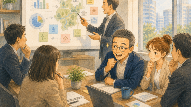 さぁ始めるぞとワクワクしているベテラン